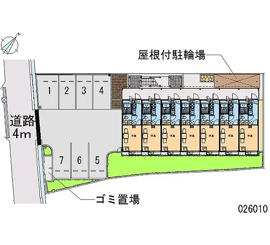 ★手数料０円★和泉市王子町 月極駐車場